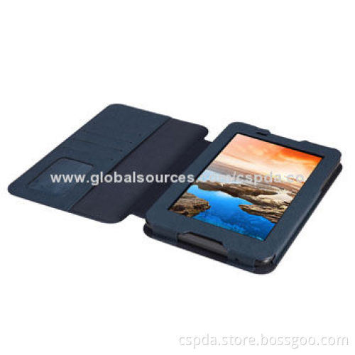 PU Leather Tablet PC Standing Case for Lenovo Tab A7-30(A3300), with Card Slots